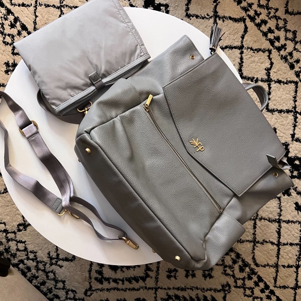 FREE SHIPPING Freshly Picked Diaper Bag in Stone
